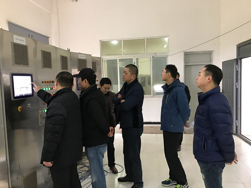 省供排水协会专家组到德阳市污水处理厂开展绩效考核活动复核工作